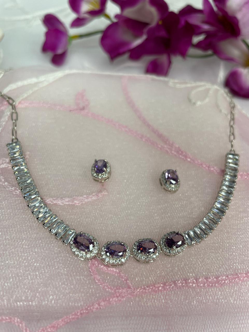 Lavender Luxe Crystal Set
