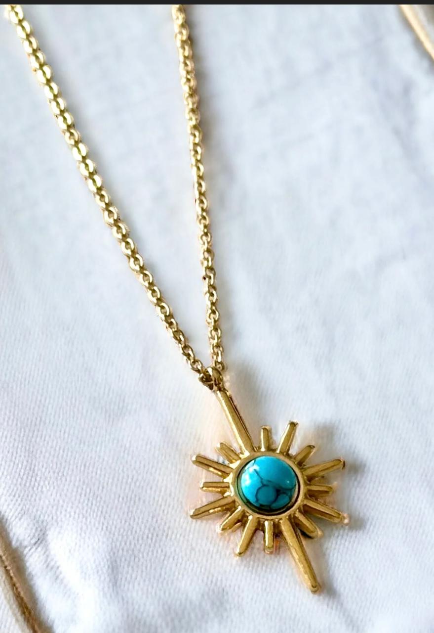 Radiant Sunburst Pendant