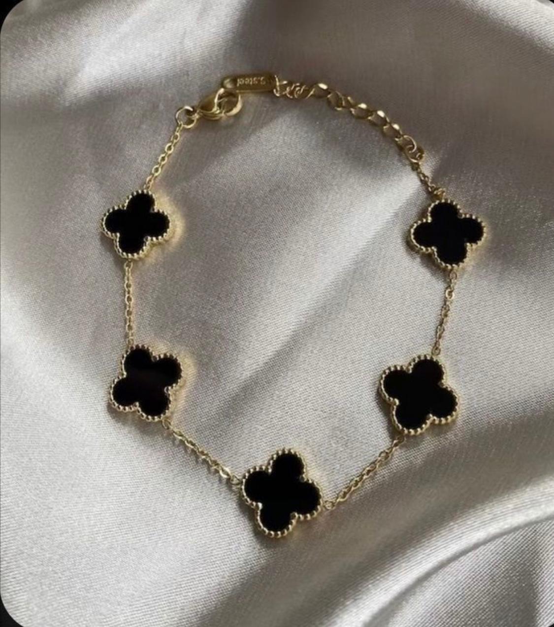 Four-Leaf Clover Bracelet.