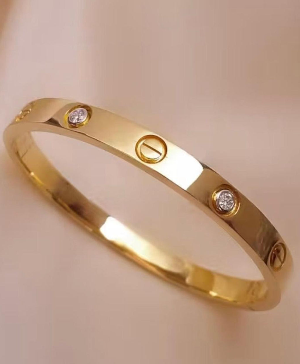 Radiant Spark Gold Cuff.