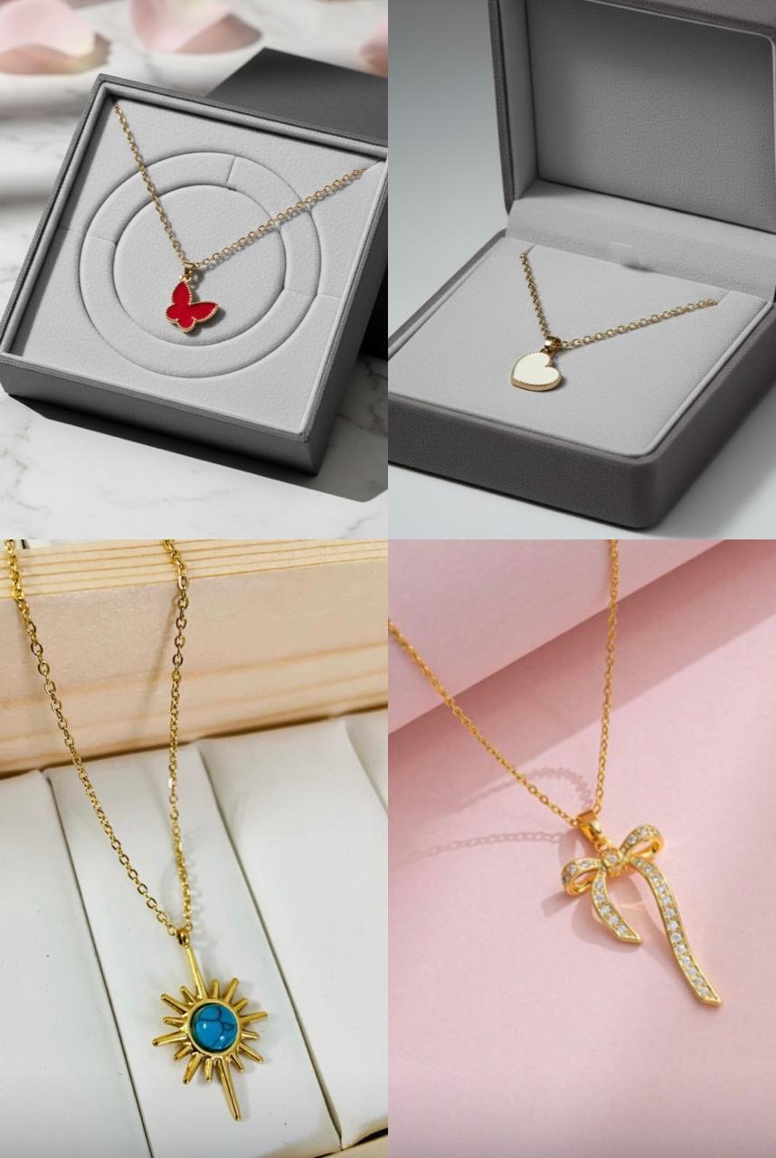 Four Seasons Necklace Set.