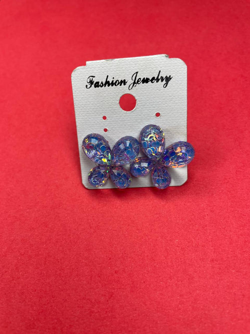 Charming butterfly-shaped earrings.