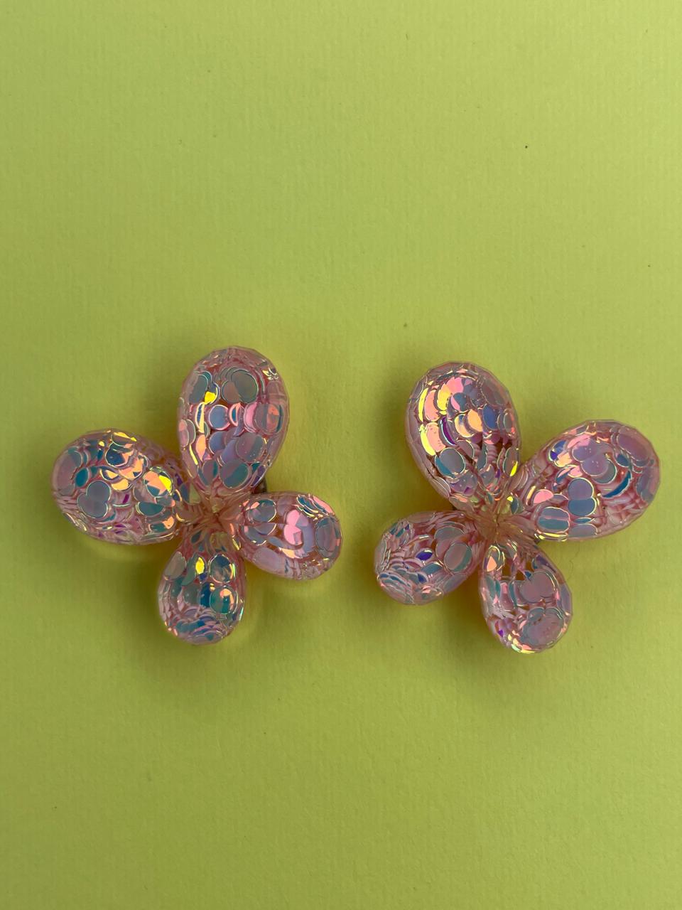 Charming butterfly-shaped earrings.