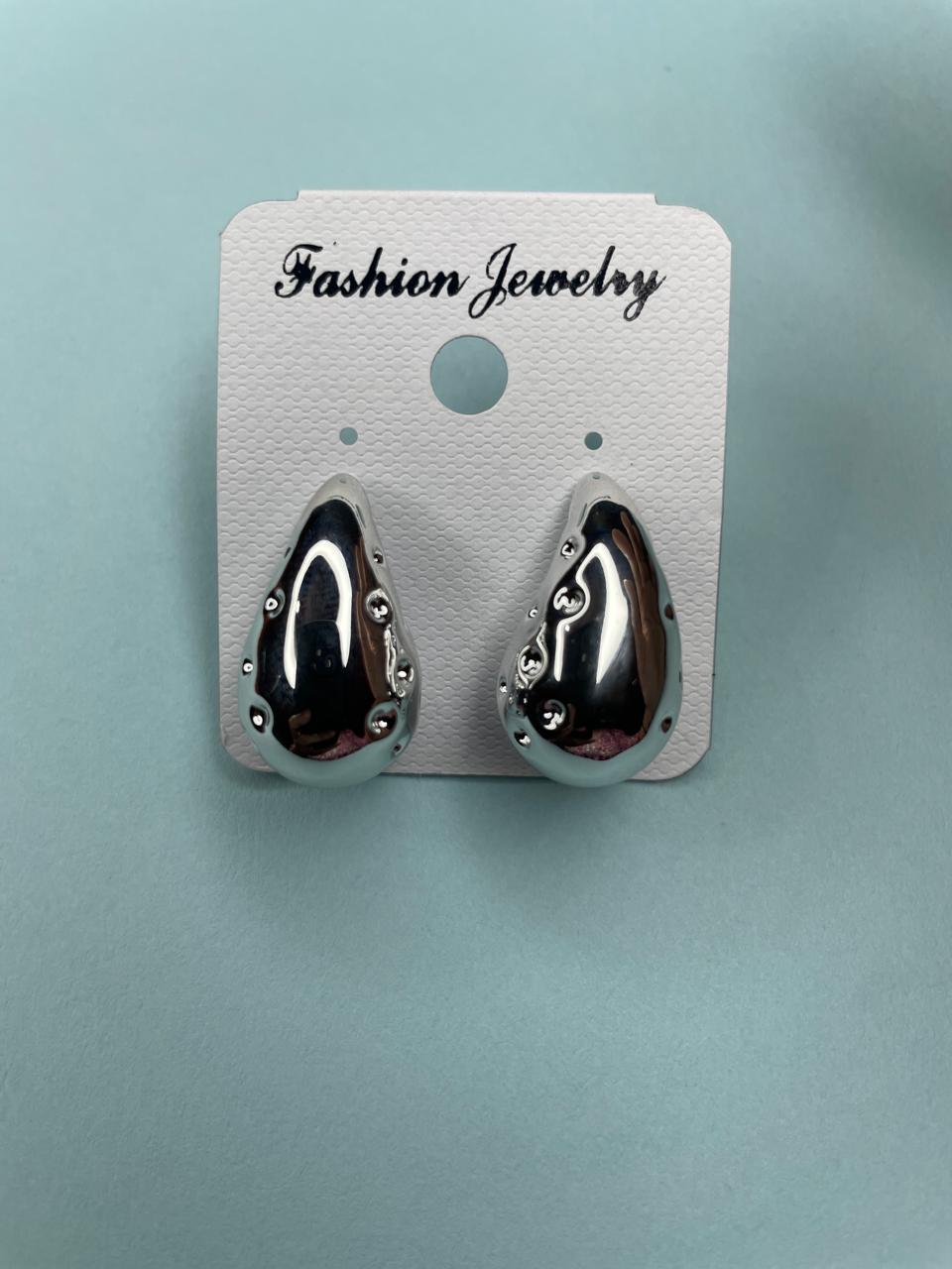 Tear Drop Shaped Stud.
