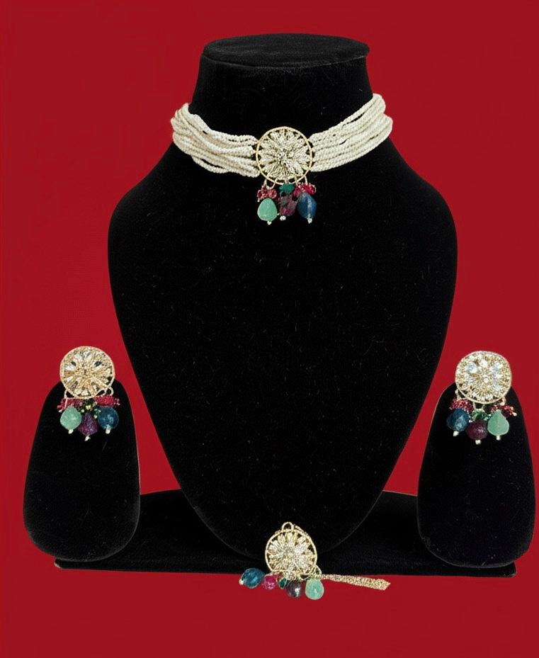 Traditional Indian jewelry.