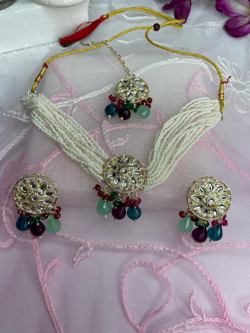 Traditional Indian jewelry.