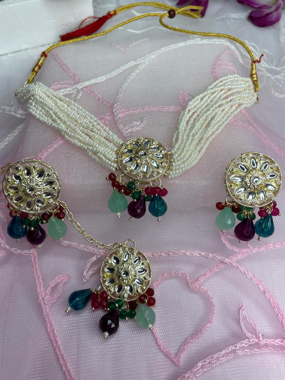 Traditional Indian jewelry.