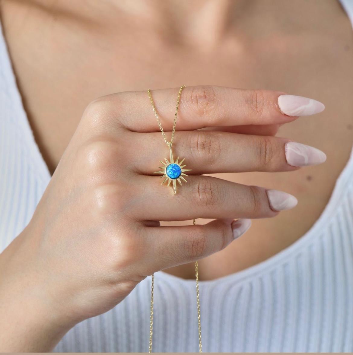 Radiant Sunburst Pendant