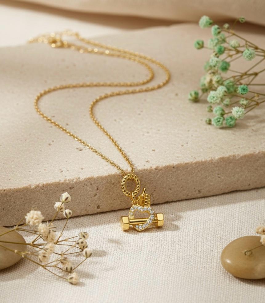 Love on Wheels Pandent.