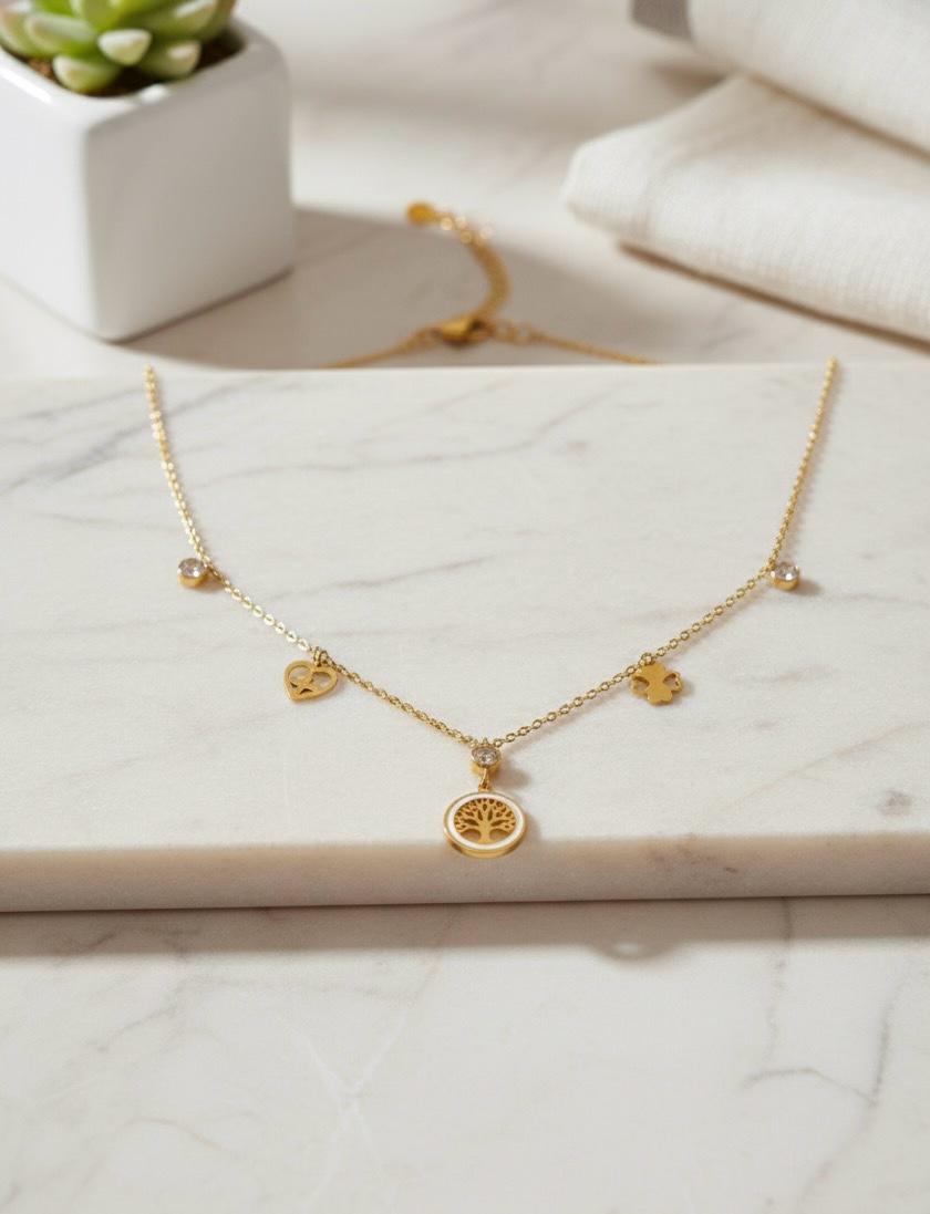 Gold Harmony Necklace.