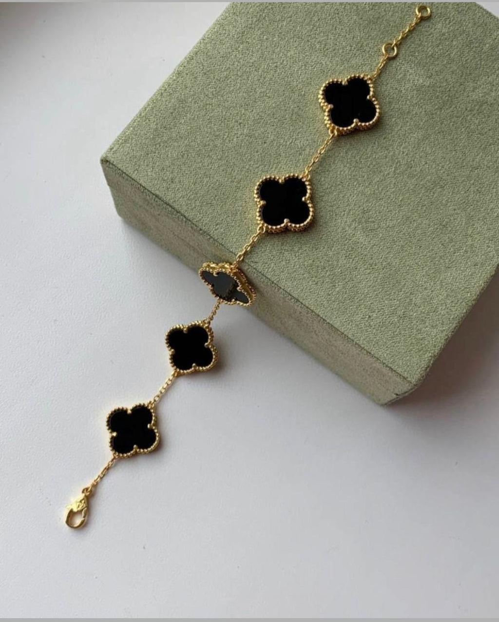 Four-Leaf Clover Bracelet.